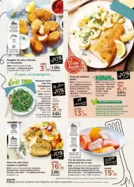 Catalogue Thiriet page 9: Filets de colin (lieu) coupés en portions €16,95, Haricots verts très fins biologiques €5,58