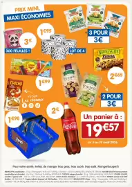 Catalogue b&m page 12: Menguy's Croustillantes €3,00, CHICKO CRAZY CHOCOLATE €1,00