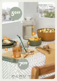 Catalogue b&m page 8: BACKTOWN Assiette à dessert €7,99