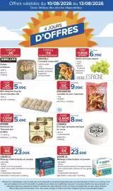Catalogue Costco page 1: RIVIÈRE Saucisses de Toulouse aux lentilles €5,49, Mini beignets fourrés €5,99