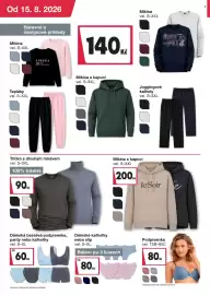 Woolworth leták Strana 2: LeSoir mikina s kapucí €200,00, Ranion tričko s dlouhým rukávem €90,00
