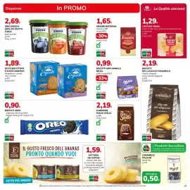 Volantino Basko Pagina 19: Biscotti mini animals Milka €0,99, Krumiri classic Bistefani €1,65