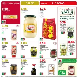 Volantino Basko Pagina 24: Paté di olive taggiasche Percorsi di Gusto Primia €2,19, Salsa di soia Kikkoman classica €2,89