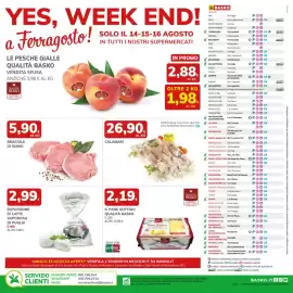 Volantino Basko Pagina 33: Calamari €26,90, Braciole di suino €5,90