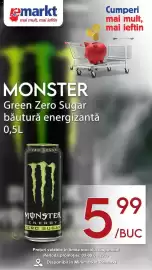 Catalog Remarkt săptămâna 33 Pagină 4: Monster Green Zero Sugar €5,99