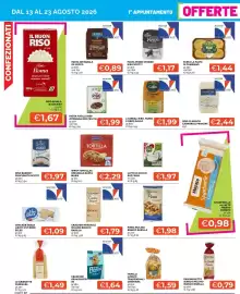 Volantino Mercatò Pagina 12: Le grissette panealba €1,49, Cracker integrali Mulino Bianco €1,79