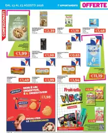 Volantino Mercatò Pagina 14: Tavoletta di cioccolato nero Nero Novi €1,98, Nastrine integrali Mulino Bianco €2,39