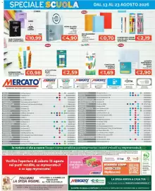 Volantino Mercatò Pagina 20: Pastelli Carioca €1,69, Buste trasparenti goffrate Selex €2,90