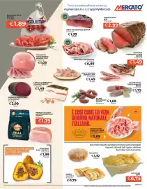 Volantino Mercatò Pagina 3: Arancini al Ragu' prefritti €1,99, Prosciutto cotto Negroni Stella €1,79