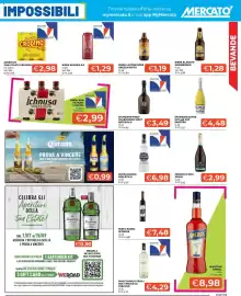 Volantino Mercatò Pagina 9: Vodka bianca Keglevich €6,98, Prosecco Doc Zonin €2,99