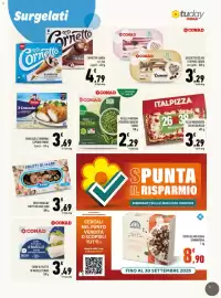 Volantino Conad Tuday Pagina 11: Piselli finissimi Conad €2,29, Croccole le originali Capitan Findus €3,69