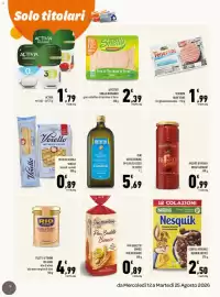 Volantino Conad Tuday Pagina 12: Olio extra vergine di oliva classico de cecco €5,69, Pasta di semola Voiello €0,89