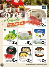 Volantino Conad Tuday Pagina 2: Angurie midi Kokomero €0,79, Uva bianca vittoria percorso qualità conad €2,49