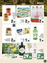 Volantino Conad Tuday Pagina 3: Acqua Panna Toscana €2,10, Legumi Valfrutta €2,19