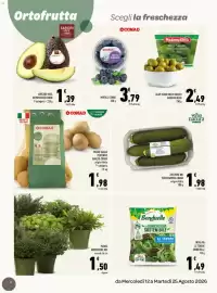 Volantino Conad Tuday Pagina 4: Zucchine bio Verso Natura Conad €1,98, Patate gialle Percorso Qualità Conad €1,98