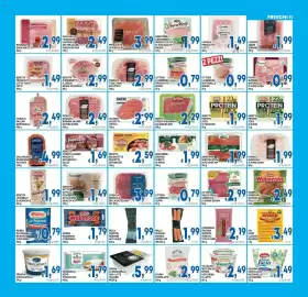 Volantino DEM Pagina 11: Fiorucci spianata romana salame di puro suino €2,49, Citterio la merenda mortadella regina €0,99