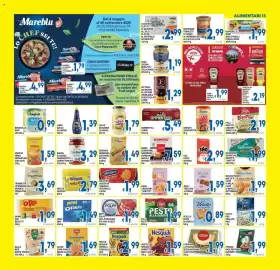 Volantino DEM Pagina 15: Bauli treccina 5 cereali €1,59, Mulino Bianco Biscotti Cuor di Mela €1,99