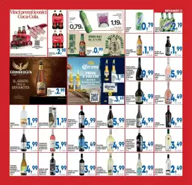 Volantino DEM Pagina 17: Astoria prosecco doc rose' millesimato €4,49, Vernaccia San Gimignano Serristori €3,49