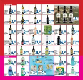 Volantino DEM Pagina 18: Cal de Costa Ribolla Gialla Brut €2,99, Terre d'Oriente Negramaro €2,49