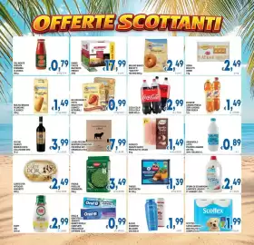 Volantino DEM Pagina 2: Mulino Bianco Biscotti Macine €2,49, Estathe' limone/pesca/zero limone/zero pesca €1,49