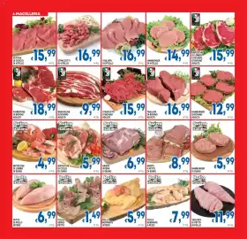 Volantino DEM Pagina 4: Pollo Italiano Pollo senza petto €1,49, Bracioline di bovino adulto €9,99