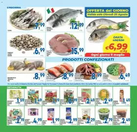 Volantino DEM Pagina 8: Ventura BB Mix Sprint €1,99, Bonduelle Rucola della Piana del Sele IGP €0,99