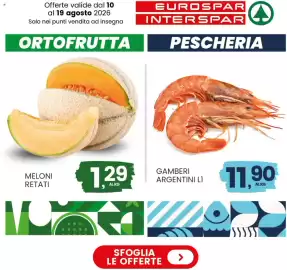 Volantino Eurospar Pagina 1: GAMBERI ARGENTINI L1 €11,90