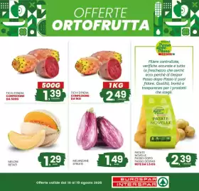 Volantino Eurospar Pagina 2: Patate Novelle €2,39, Fichi D'India €2,49