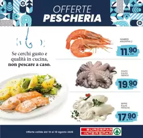 Volantino Eurospar Pagina 3: SEPPIE PULITE FRESCHE €17,90, POLPO PULITO FRESCO €19,90