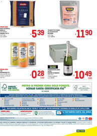 Volantino Metro Pagina 40: The San Benedetto €0,28, Pasta di semola Barilla Spaghetti n° 5 €5,39