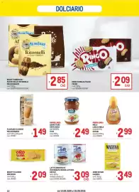 Volantino Metro Pagina 12: Confettura Santa Rosa fichi €2,49, Latte condensato Nestlé €3,09