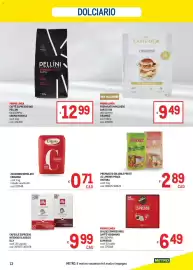 Volantino Metro Pagina 13: Zucchero semolato Eridania €0,71, Capsule espresso Intenso/Classico Illy €9,99