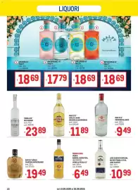 Volantino Metro Pagina 22: Rum Havana Club Original €11,89, Vodka & Pesca Iceberg €6,49