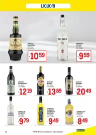 Volantino Metro Pagina 23: Limoncello di limoni di Sorrento IGP Gioia Luisa €9,49, Amaro Averna Siciliano €13,89
