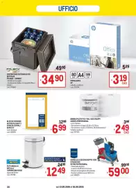 Volantino Metro Pagina 30: Blocchi comande Autoricalcanti 3 €6,99, Bobina pulitutto 2 veli aurora professional €2,49
