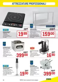 Volantino Metro Pagina 33: Tritatutto up and down R.G.V. €16,90, Macchina sottovuoto Metro Professional €399,00
