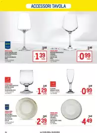 Volantino Metro Pagina 34: Piatti napoli saturnia €4,49, Piatti Epona Metro Professional €2,39