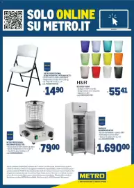Volantino Metro Pagina 36: Metro Professional sedia pieghevole per banchetti €14,90