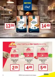 Volantino Metro Pagina 9: Tortillas Original Mission FoodService €4,49, Tortillas Original Mission FoodService €5,49