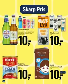 Føtex tilbudsavis Side 2: Matilde kakaoskummetmælk €10,00, Mutti Polpa hakkede tomater €10,00