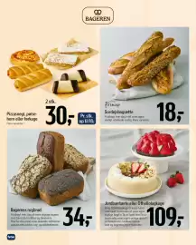 Føtex tilbudsavis Side 20: Pizzasnegl, pølsehorn eller tørkage €30,00, Surdejsbaguette €18,00