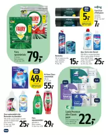 Føtex tilbudsavis Side 45: Ajax, Klorin eller Dunlet €25,00, Domestos €15,00