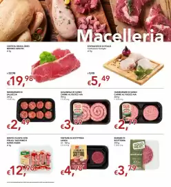 Volantino Migross Superstore Pagina 3: Tartare di scottona Lanza €4,98, Luganega di suino AIA €3,99