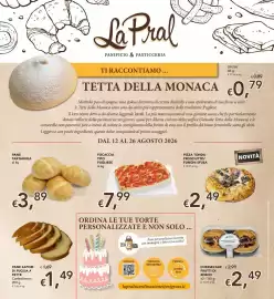 Volantino Migross Superstore Pagina 6: Focaccia tipo pugliese €7,99, La Pial Cheesecake frutti di bosco €2,49
