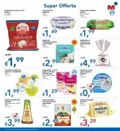 Volantino Migross Superstore Pagina 7: Manouri formaggio greco Zorbas €2,99, Formaggio senza lattosio Bayernland €1,29
