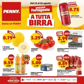 Volantino PENNY Pagina 1: Pomodoro grappolo €1,29, Salmone islandese affumicato Gran Mare €2,99