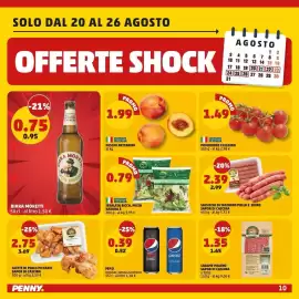 Volantino PENNY Pagina 10: Pomodoro ciliegino €1,49, Salsiccia di tacchino pollo e suino sapor di cascina €2,39