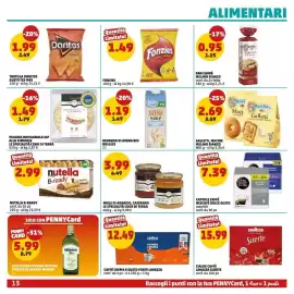 Volantino PENNY Pagina 13: Caffé Crema e Gusto Forte Lavazza €12,49, Nutella B-ready €2,99