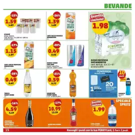 Volantino PENNY Pagina 15: Energy drink Fire-Bird classic sugarfree €0,49, Estathé pesca, limone €1,59