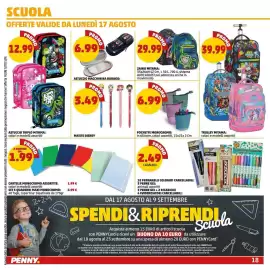 Volantino PENNY Pagina 18: Astuccio macchinina Burago €6,99, Matite Disney €3,49